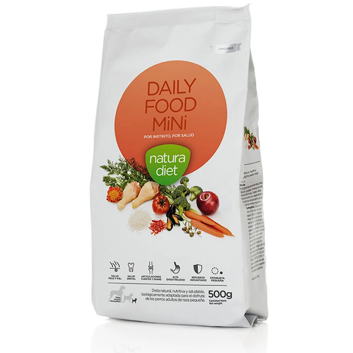 Natura Diet Daily Mini Hundefoder 500 g - Naturlig ernæring